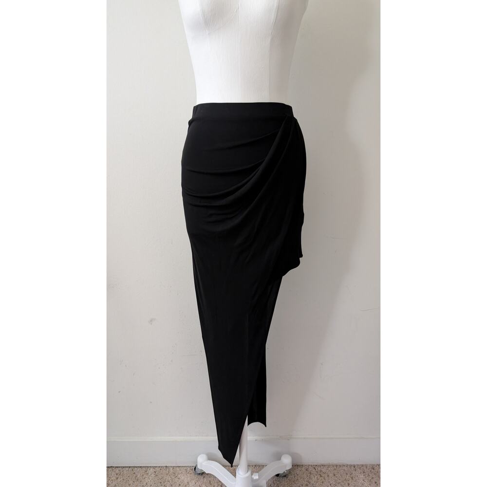 Helmut Lang Asymmetrical Slit Skirt - Picture 6 of 15